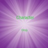 Character Drop - educational spelling and math game