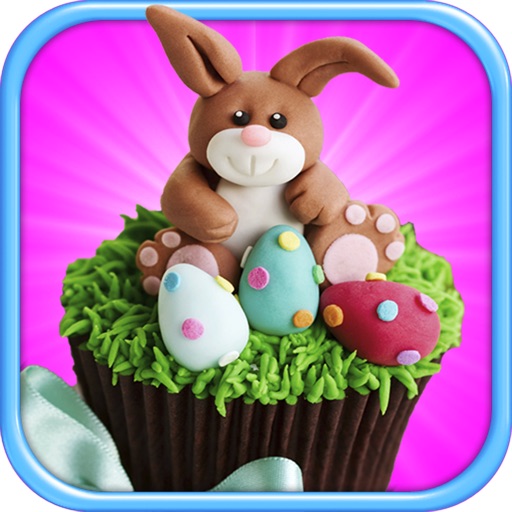 Cupcakes Easter icon