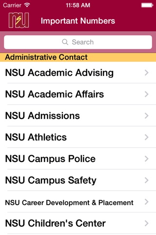 Northern State University screenshot 4