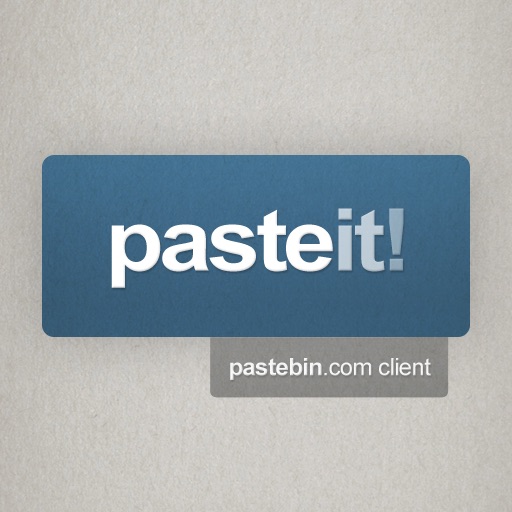 PasteIt HD - Pastebin.com client