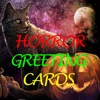 Happy Halloween Cards.Horror Greeting Cards.Ghost Card.Send Halloween Greeting Cards to your friends