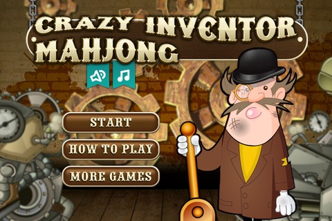 Crazy Inventor Mahjong Free screenshot 3