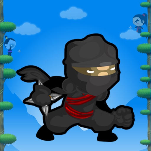 Ninja Mega Sky Jump - Endless Kung Fu Jumping Free Game icon