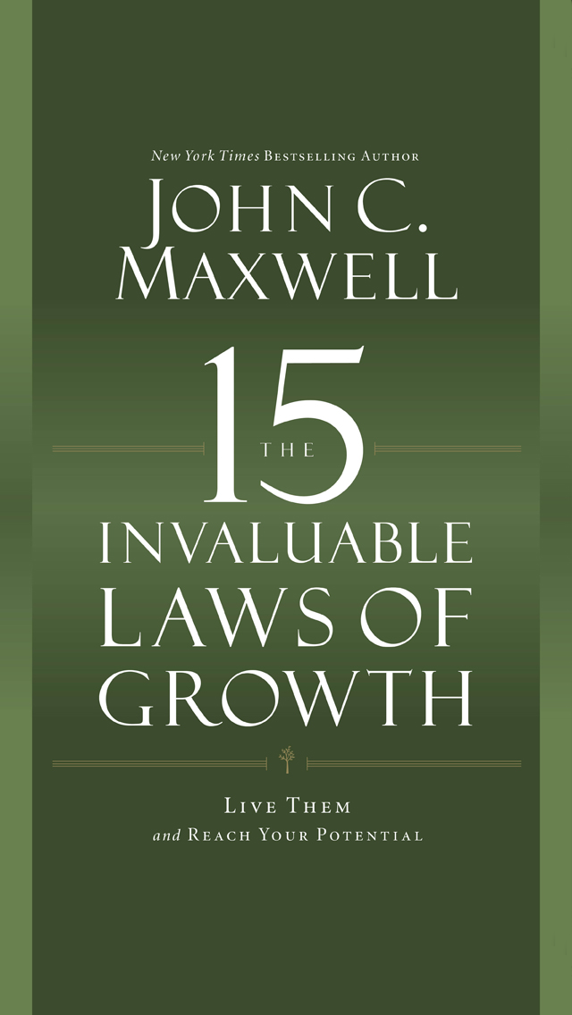 John C. Maxwell's The 15 Invaluable Laws of Growthのおすすめ画像1