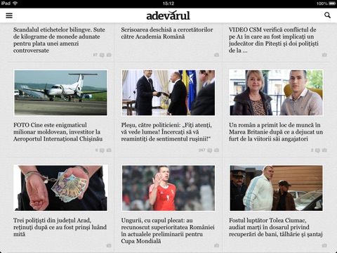 Adevarul for iPad screenshot 2