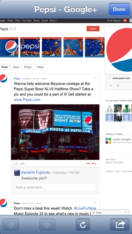 CoolApp for Google+ HD