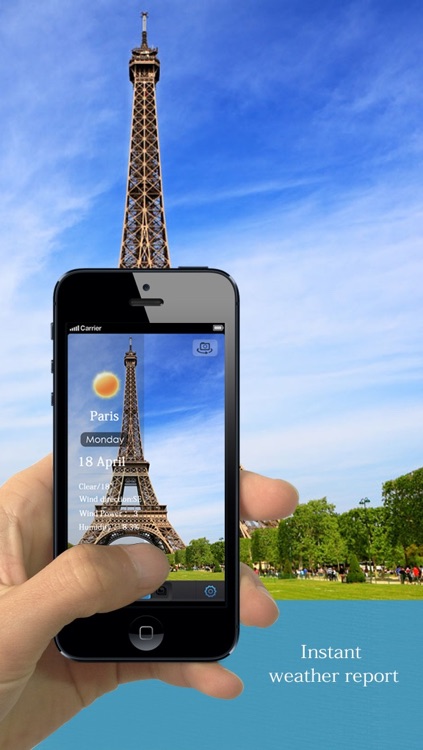 Weathergram -Record Real-time Weather in Your Photo