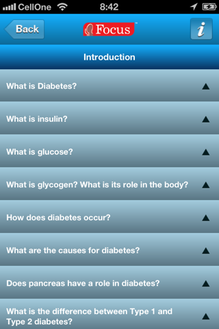 Diabetes FAQ screenshot 3