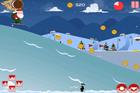 Santa Surfer screenshot 2