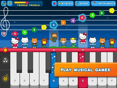 Hello Kitty Music Piano Play-Along Deluxe screenshot 2