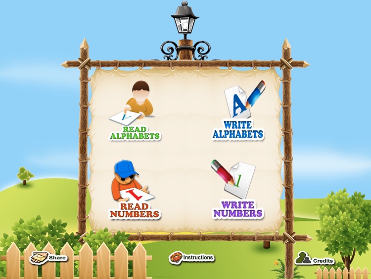 Toddlers' alphabets & numbers