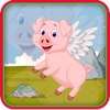Flying Pig Tap Adventure - Tap Hunt Game HD