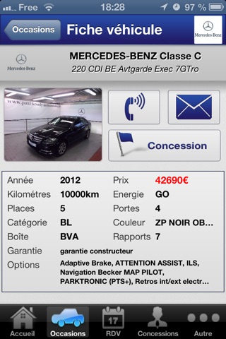 PKA Mercedes-Benz V2 screenshot 4