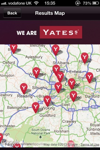 Yates's Pubs screenshot 3