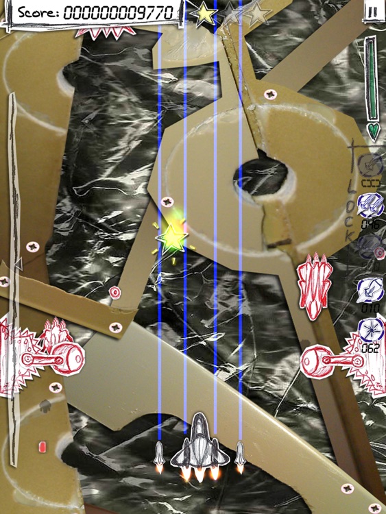 Shock-X. HD Lite - Space shooter wars paper