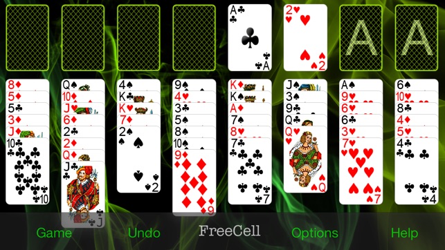 Neon FreeCell Solitaire(圖1)-速報App