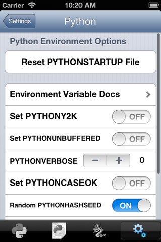 Python 3.4 for iOS screenshot 3