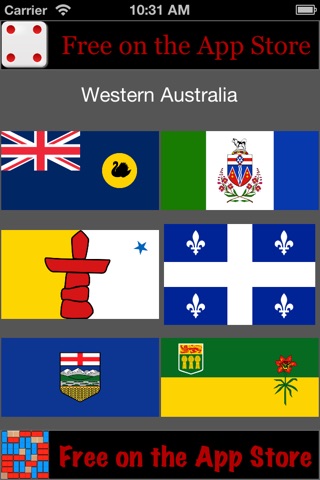 3Strike Provincial Flags - Flags of Canada and Australia screenshot 3