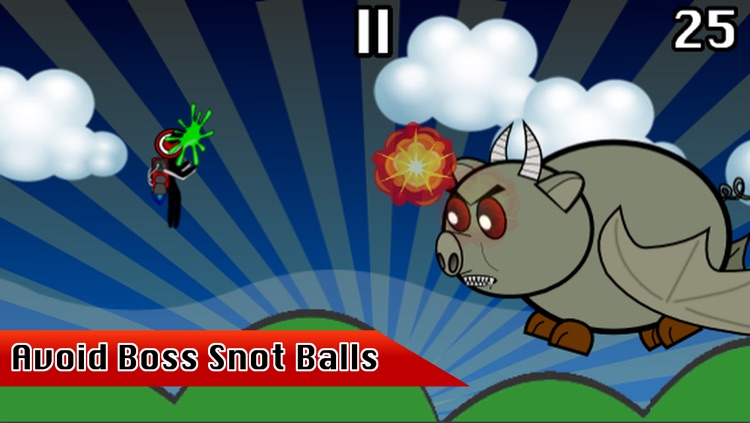 Monster Zombie Pigs Soar screenshot-4