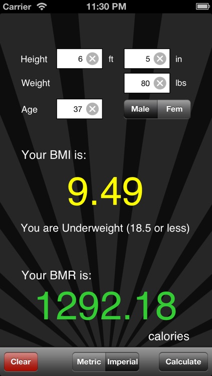 BMI & BMR Calculator Free screenshot-4