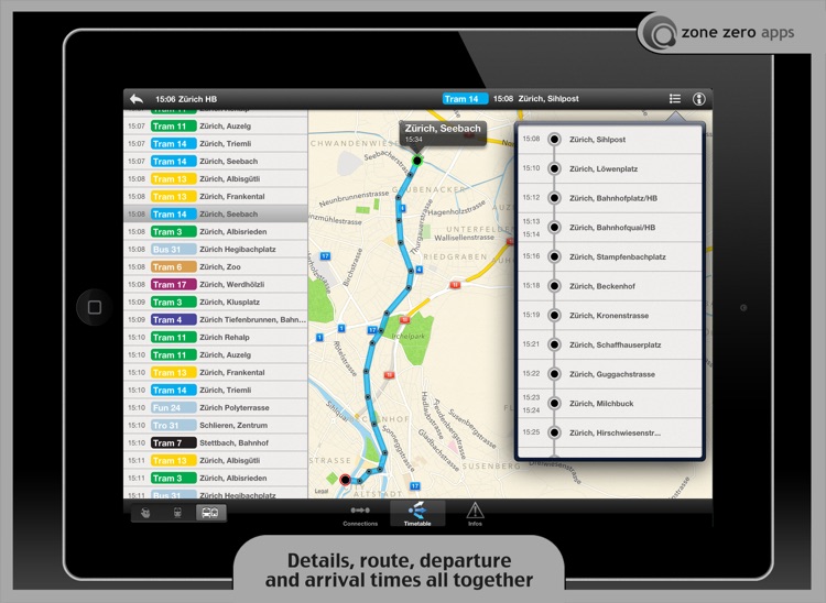 Swiss Transit (for iPad) screenshot-3