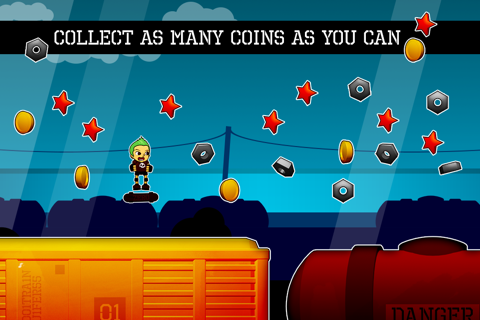 Cool Train Surfers Free - Rebel Skateboarding Fun screenshot 3