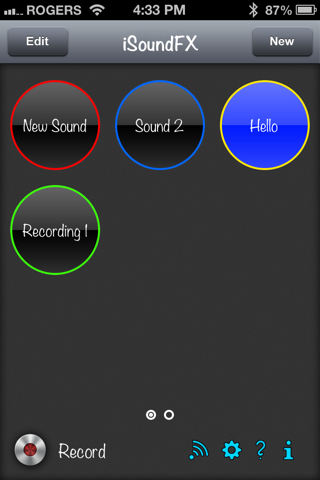 iSoundFX screenshot 3