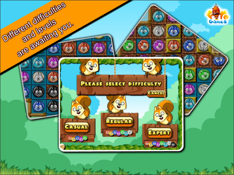 Squirrel Burst HD Free screenshot 3