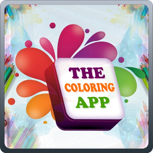 The Coloring App - My First Coloring Book for Kids Free icon