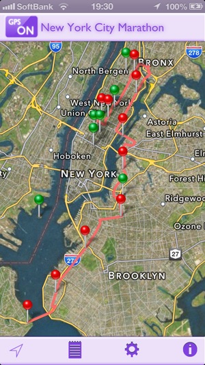 GPS-R for New York City Marathon