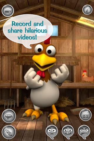 Hello Talky Chip! FREE - The Talking Chicken screenshot 2
