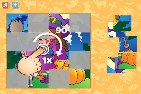 Halloween Puzzles for Kids and Toddlers screenshot 2