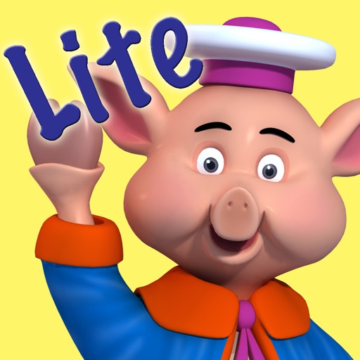 The 3 Little Pigs - Book & Games (Lite) iOS App