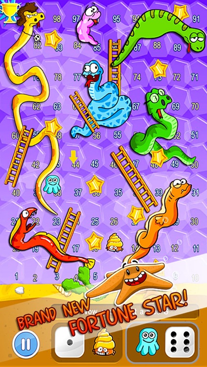 Snakes and Ladders in Aquarium FREE screenshot-4
