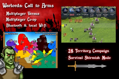 Warlords: Call To Arms screenshot 2