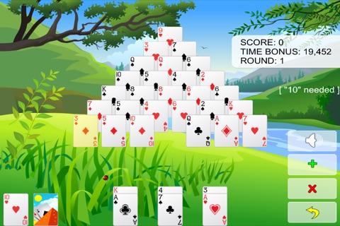 Pyramid Solitaire Genius screenshot 2