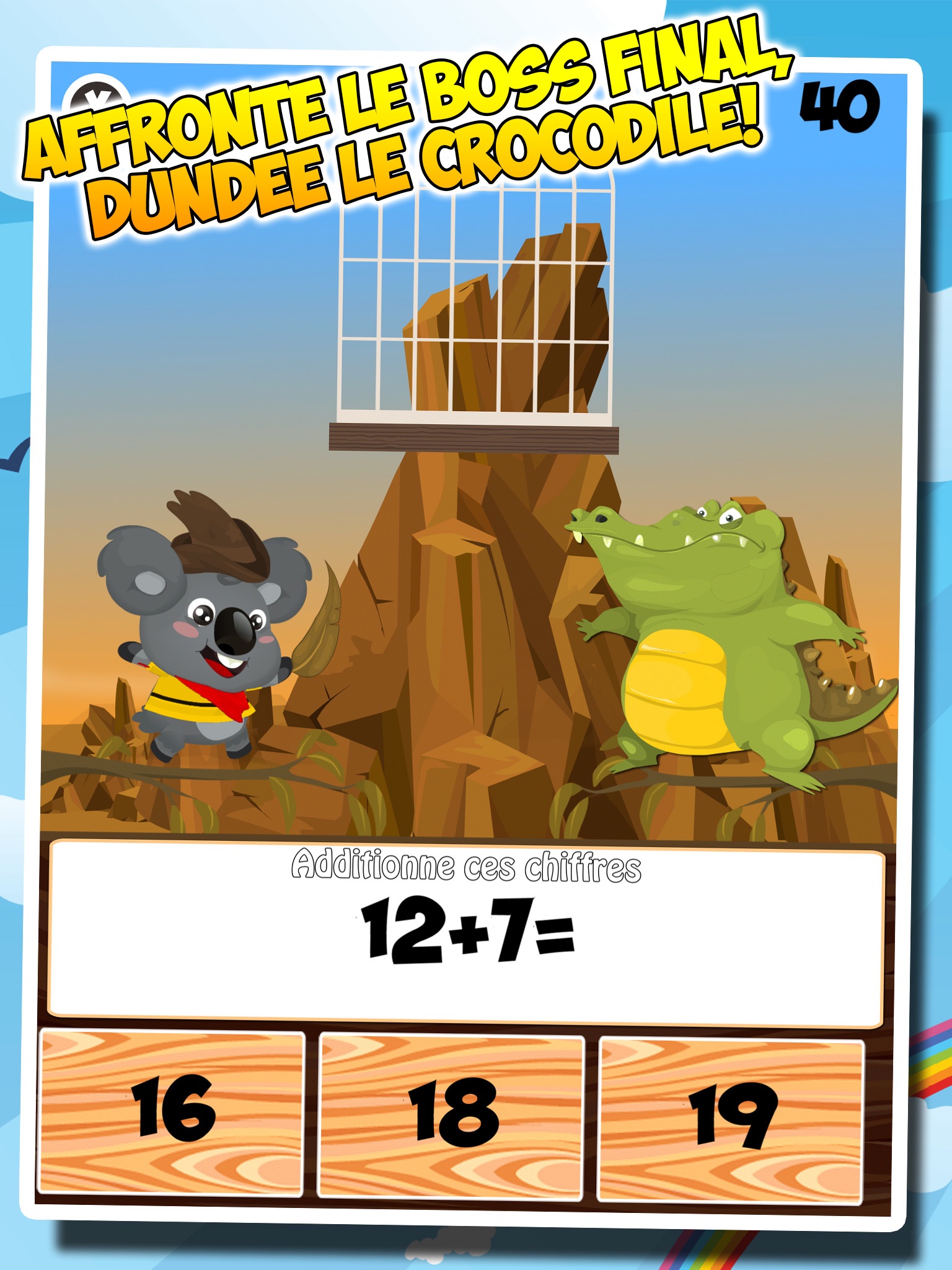 Eduquer Eddie HD (Français) - Jeu de maths éducatifs pour enfants screenshot 4