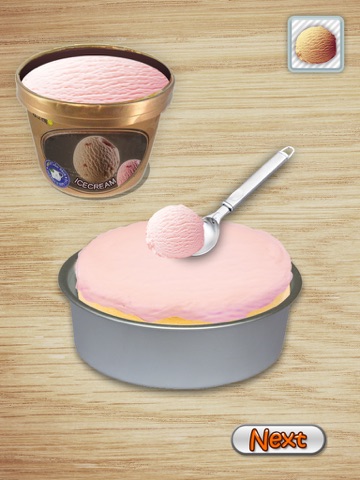 Make Ice Cream Cake - Cooking games HD screenshot 2