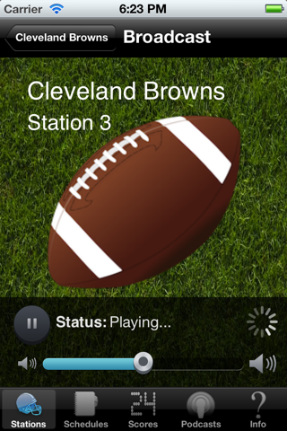 Cleveland Football - Radio, Scores & Schedule screenshot 2