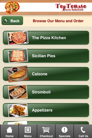 Top Tomato Pizza Cafe screenshot 3