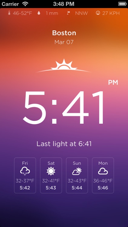 Rise - The Sunrise Sunset Calendar