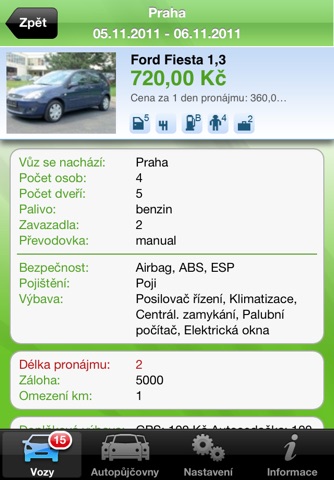 iRent.cz screenshot 3