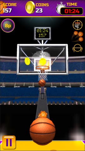 Swipe Basketballのおすすめ画像1