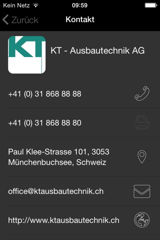 KT Ausbautechnik AG screenshot 4