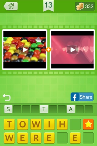 2 Vids 1 Word: Combine the videos to find the word or phrase screenshot 2