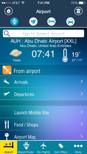 Abu Dhabi Airport - Flight Tracker AUH Etihad(圖2)-速報App