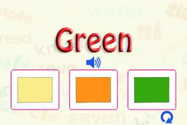 Game screenshot English Basic Concepts 1 - Food, Shapes, Colors for kids apk