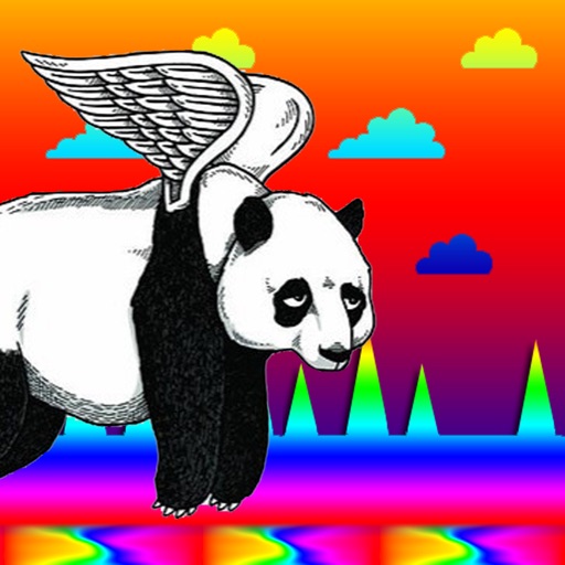 Trippy Panda - Flappy Fun Without A Bird iOS App