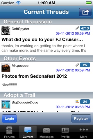 FJ Cruiser Forum screenshot 3