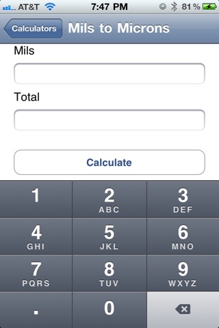 Pitt Plastics Can Liner Calculator screenshot 2